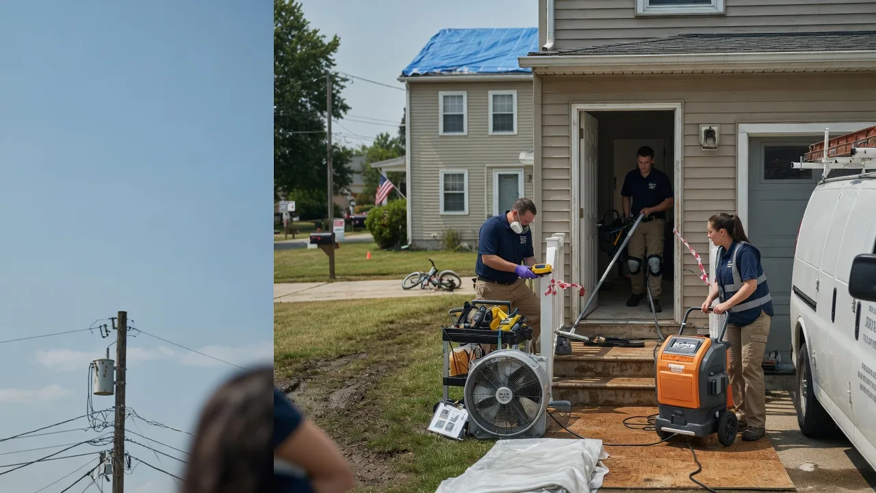 Water Damage Repair in Johnstown, OH near me